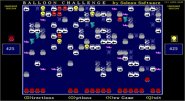 Screenshot of Balloon Challenge