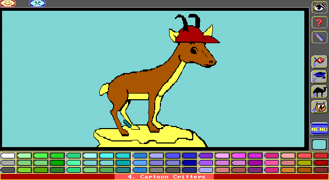 Screenshot of Magic Crayon