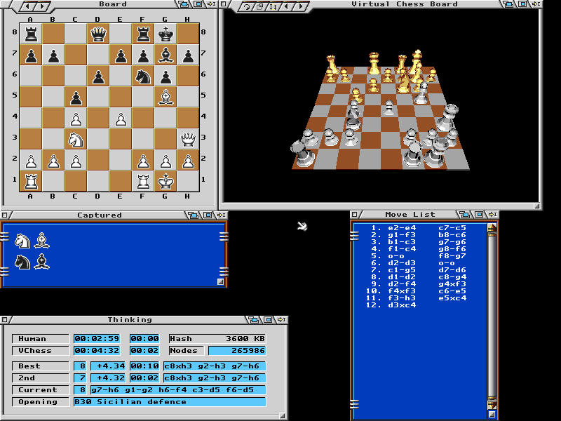 Screenshot of Power Chess (Windows, 1996) - MobyGames