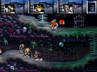 Screenshot of Norse by Norse West: The Return of the Lost Vikings