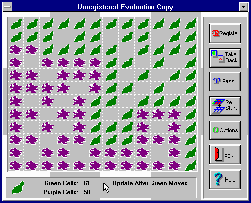 Screenshot of Cell War