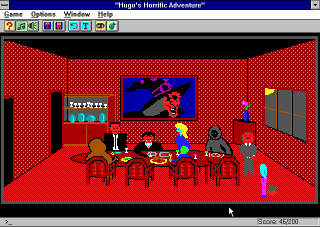 Screenshot of Hugo's Horrific Adventure