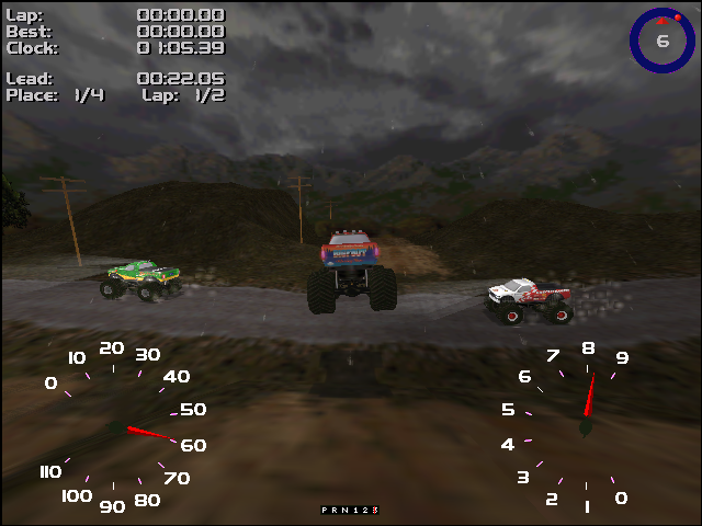 Screenshot of Monster Truck Madness 2